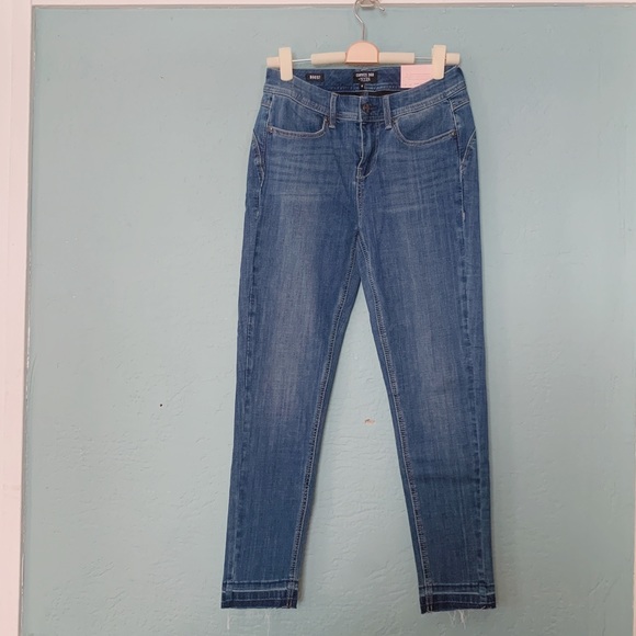 NYDJ Skinny Jeans W/ Released Hem sz 0 - Picture 2 of 9